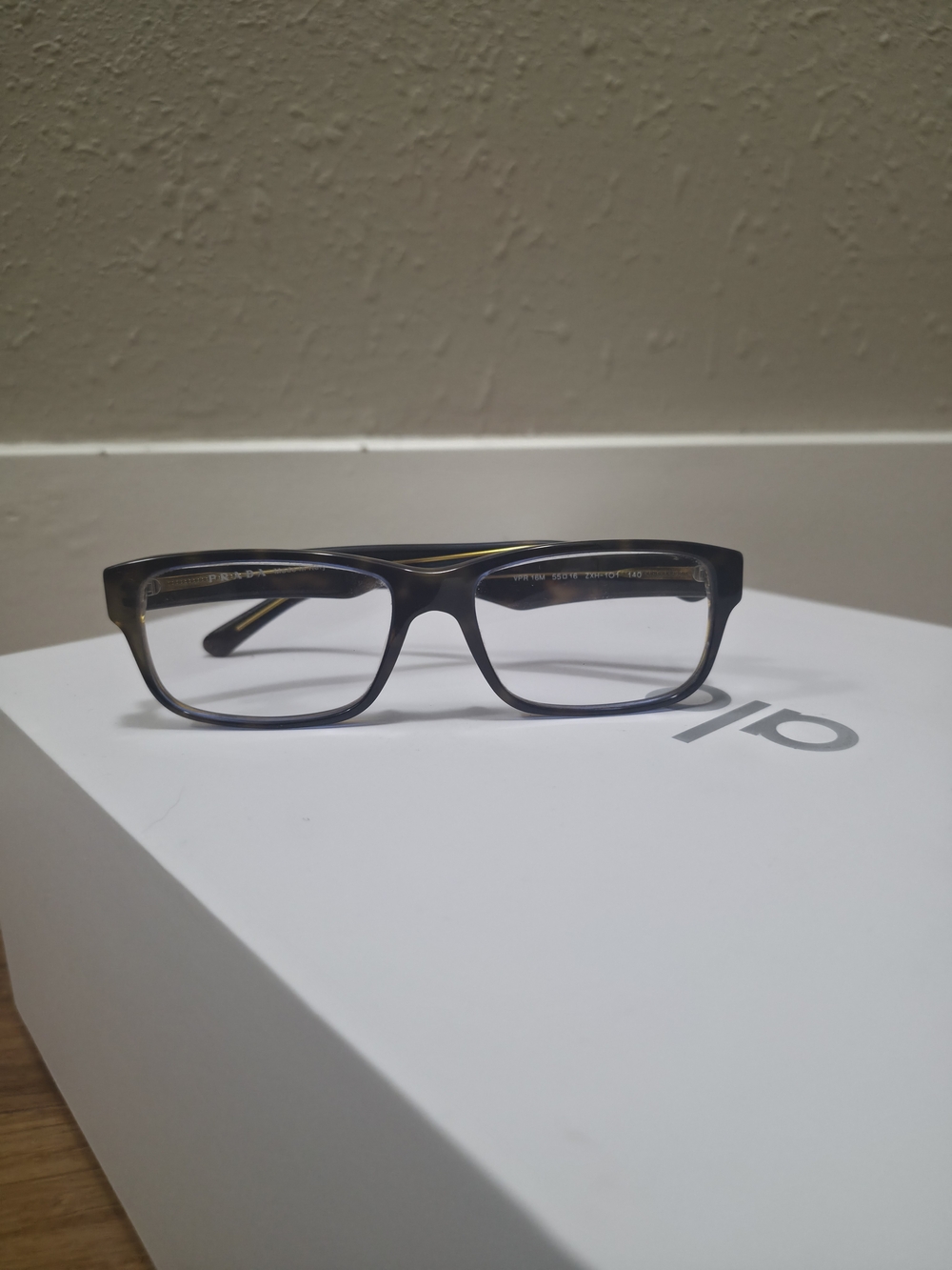 Prada Black Rectangular Optical Glasses - Picture 4 of 9